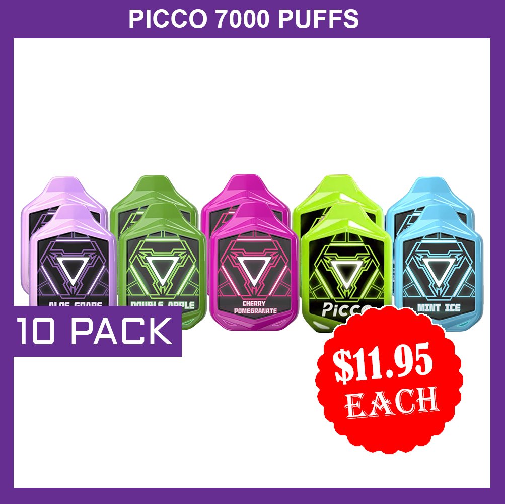 PICCO-7000-PUFFS-10-PACKjpg - Element Vapor Australia