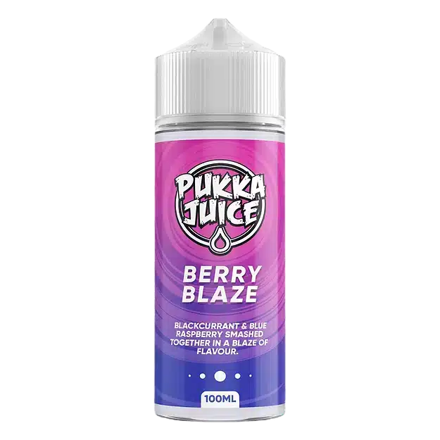 Pukka-Juice-E-liquid-100ml-Shortfill-Berry-Blazewebp - Element Vapor Australia