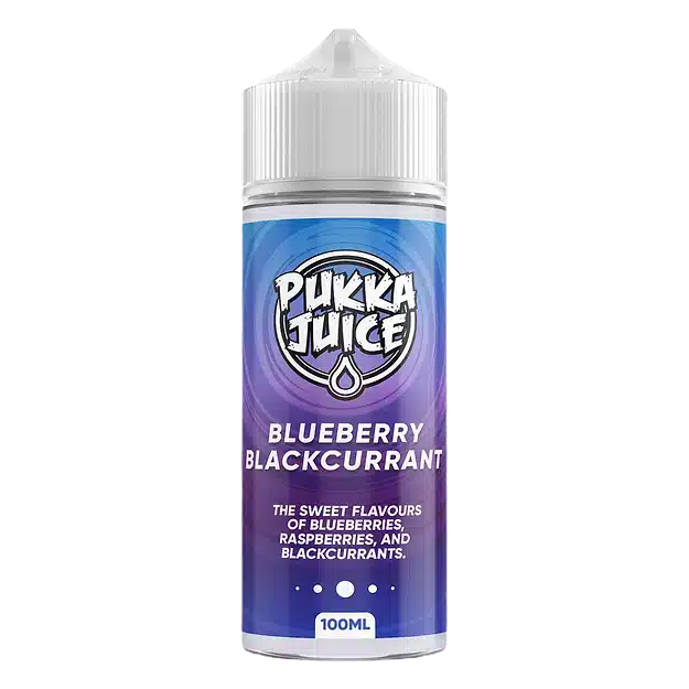 Pukka-Juice-E-liquid-100ml-Shortfill-Blueberry-Blackcurrantwebp - Element Vapor Australia