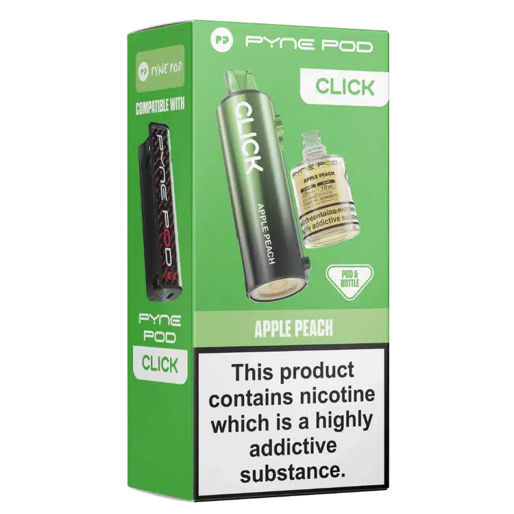 Pyne-Pod-Click-50K-Prefilled-Pods-Apple-Peachwebp - Element Vapor Australia