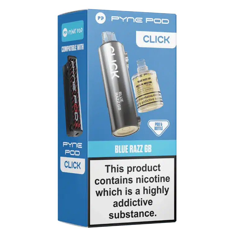 Pyne-Pod-Click-50K-Prefilled-Pods-Blue-Razz-GBwebp - Element Vapor Australia