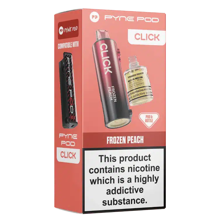 Pyne-Pod-Click-50K-Prefilled-Pods-Frozen-Peachwebp - Element Vapor Australia