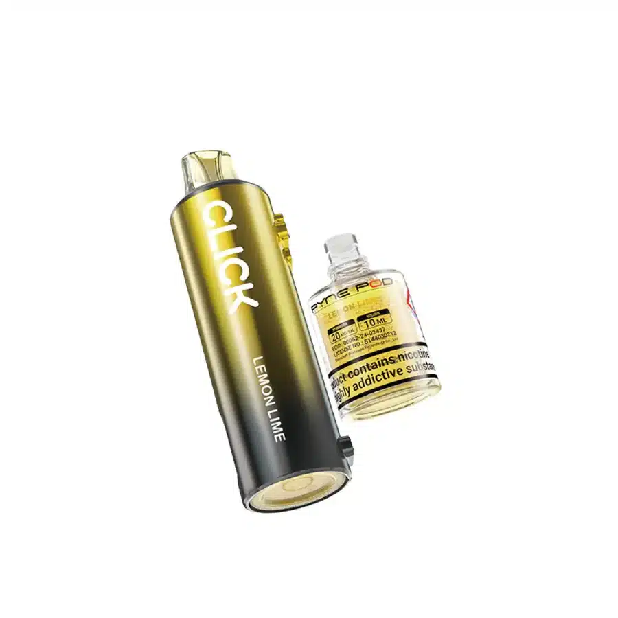 Pyne-Pod-Click-50K-Prefilled-Pods-Lemon-Limewebp - Element Vapor Australia