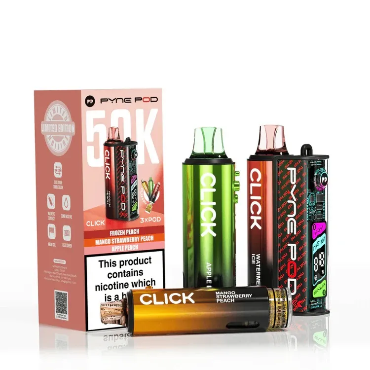Pyne-Pod-Click-50K-Vape-Kit-Peach-Editionwebp - Element Vapor Australia