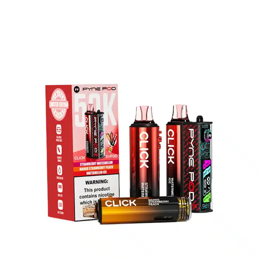 Pyne-Pod-Click-50K-Vape-Kit-Red-Editionwebp - Element Vapor Australia