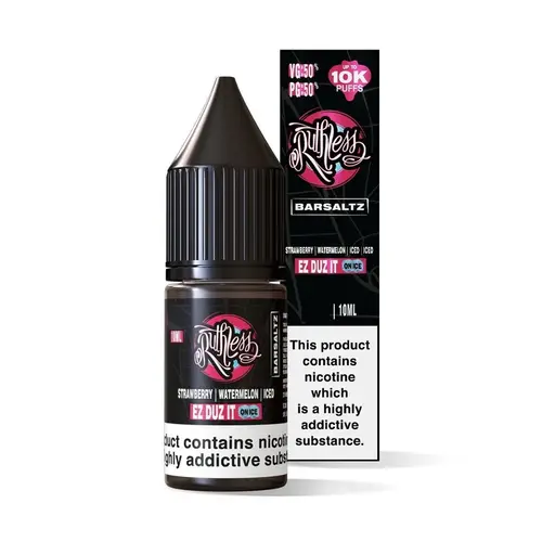 Ruthless-Nic-Salts-10ml-EZ-Duz-It-On-Icewebp - Element Vapor Australia