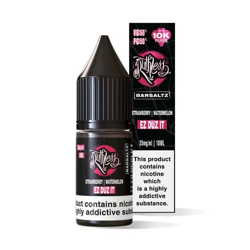 Ruthless-Nic-Salts-10ml-EZ-Duz-Itwebp - Element Vapor Australia