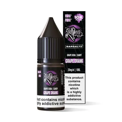 Ruthless-Nic-Salts-10ml-Grape-Drankwebp - Element Vapor Australia