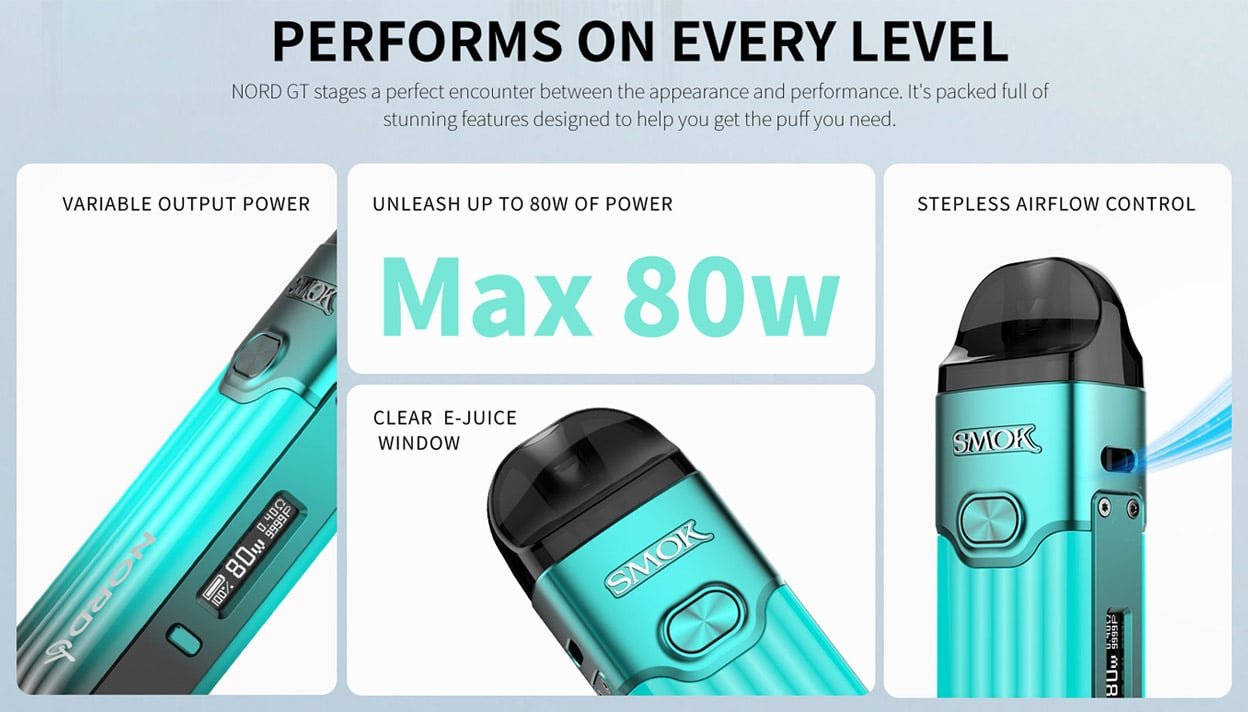 SMOK-Nord-GT-Pod-System-Kit-Performancejpg - Element Vapor Australia