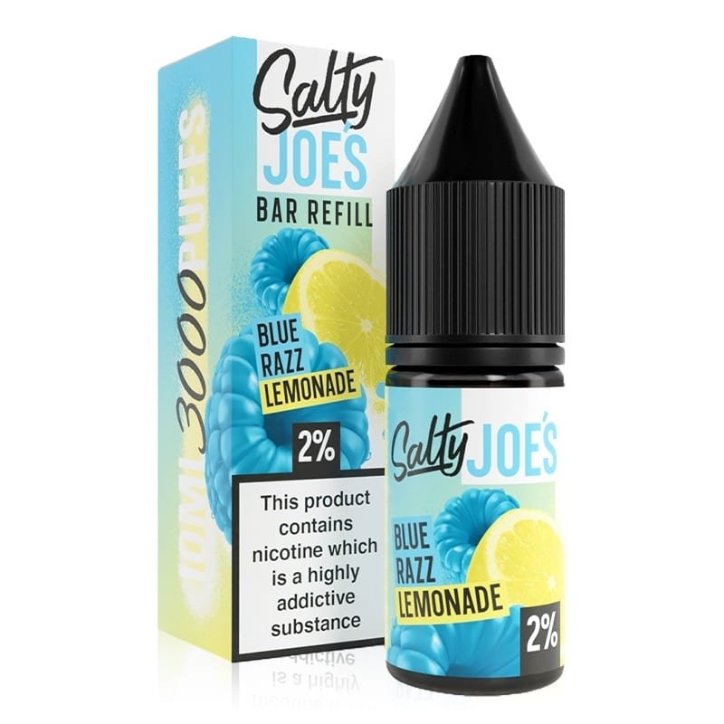Salty-Joes-Bar-Refill-Nic-Salts-10ml-Blue-Razz-Lemonadejpg - Element Vapor Australia