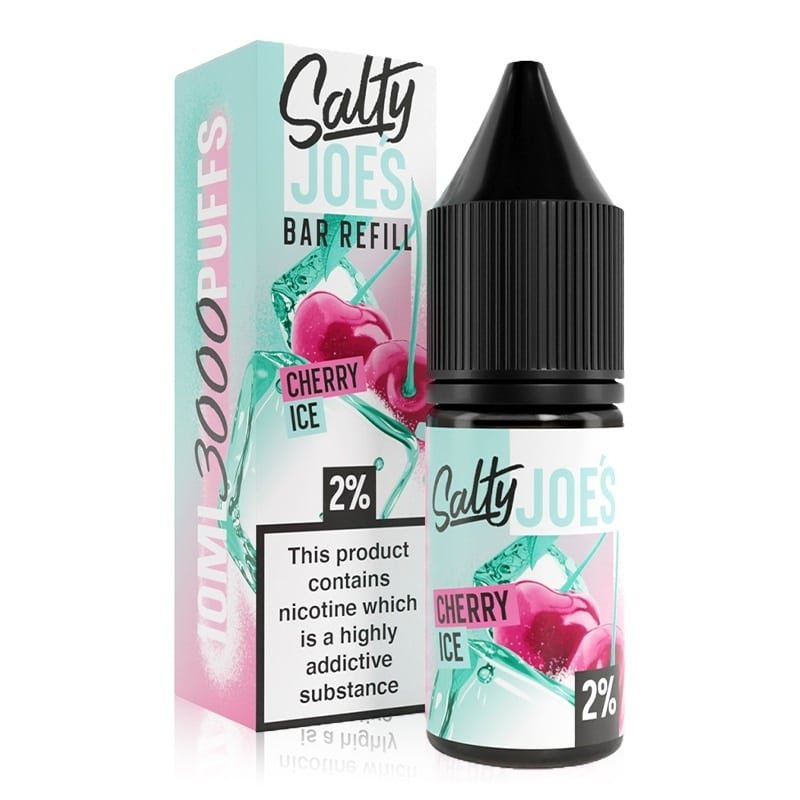 Salty-Joes-Bar-Refill-Nic-Salts-10ml-Cherry-Icejpg - Element Vapor Australia