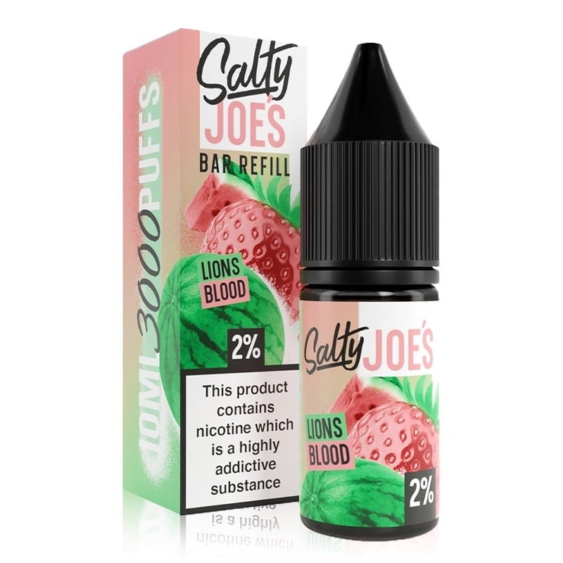 Salty-Joes-Bar-Refill-Nic-Salts-10ml-Lions-Bloodjpg - Element Vapor Australia