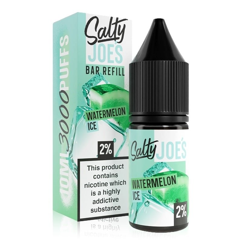 Salty-Joes-Bar-Refill-Nic-Salts-10ml-Watermelon-Icejpg - Element Vapor Australia