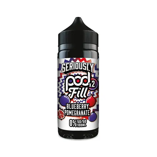 Seriously-Pod-Fill-X2-100ml-E-liquid-Blueberry-Pomegranatewebp - Element Vapor Australia