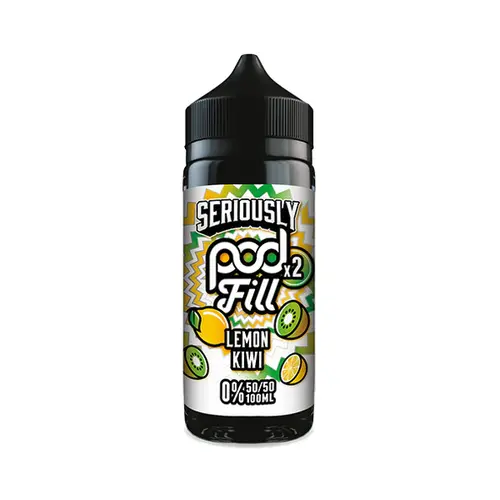 Seriously-Pod-Fill-X2-100ml-E-liquid-Lemon-Kiwiwebp - Element Vapor Australia