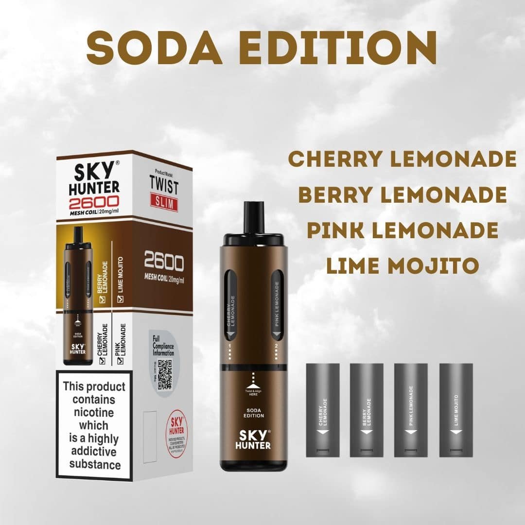 Sky-Hunter-2600-Disposable-Vape-Soda-Editionjpg - Element Vapor Australia