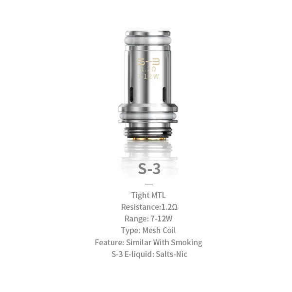 Smoant-S-Series-Coils-S3-120webp - Element Vapor Australia