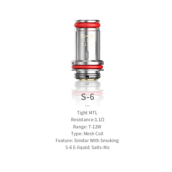 Smoant-S-Series-Coils-S6-110webp - Element Vapor Australia