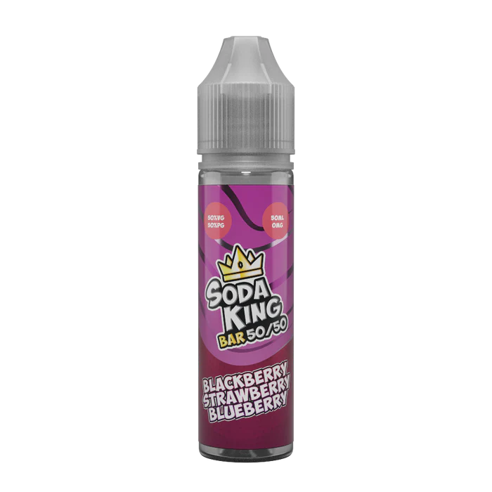 Soda-King-Bar-50-50-Blackberry-Strawberry-Blueberrywebp - Element Vapor Australia