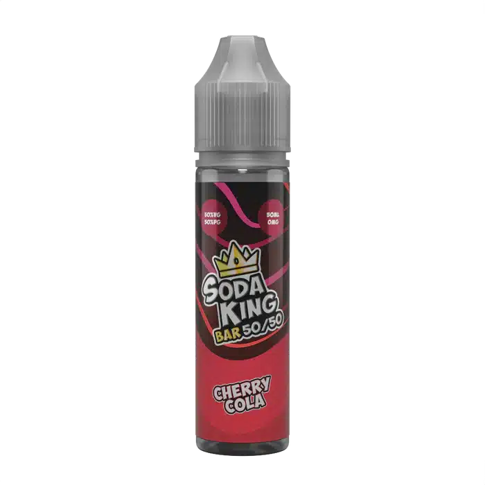 Soda-King-Bar-50-50-E-liquid-50ml-Shortfill-Cherry-Colawebp - Element Vapor Australia