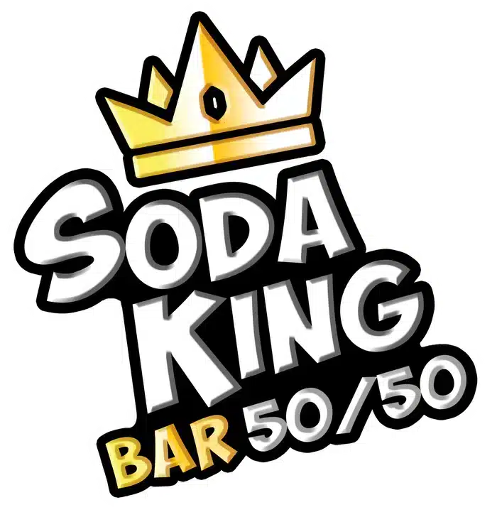 Soda-King-Bar-50-50-E-liquid-50ml-Shortfill-Logowebp - Element Vapor Australia