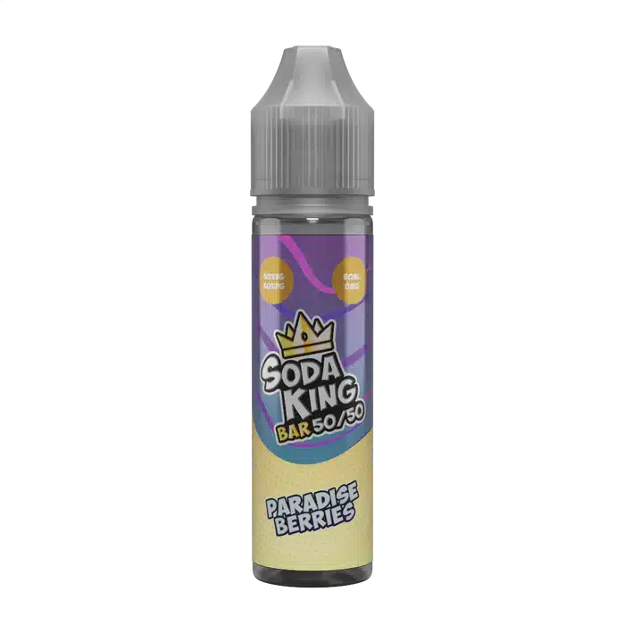 Soda-King-Bar-50-50-E-liquid-50ml-Shortfill-Paradise-Berrieswebp - Element Vapor Australia