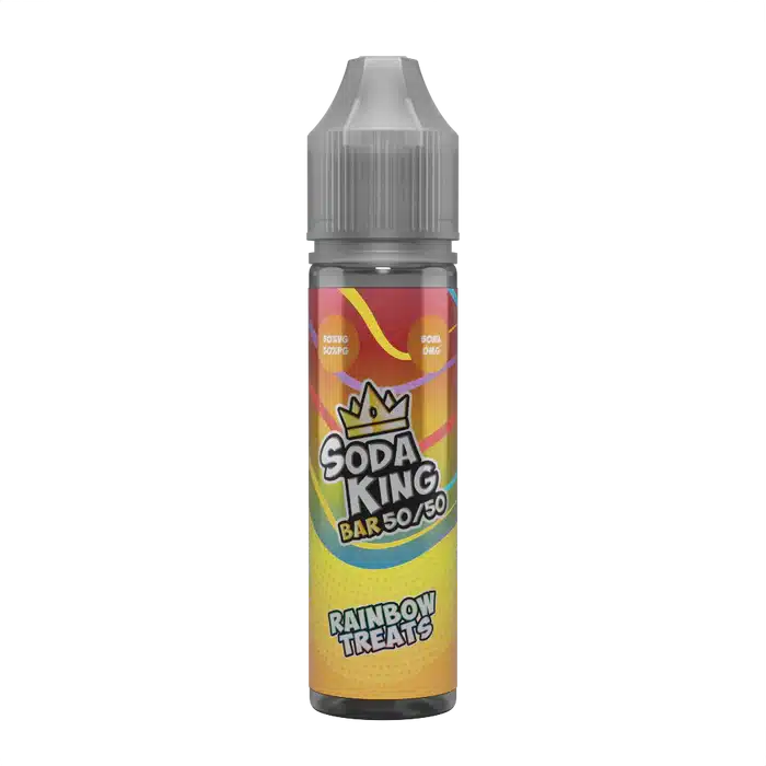 Soda-King-Bar-50-50-E-liquid-50ml-Shortfill-Rainbow-Treatswebp - Element Vapor Australia