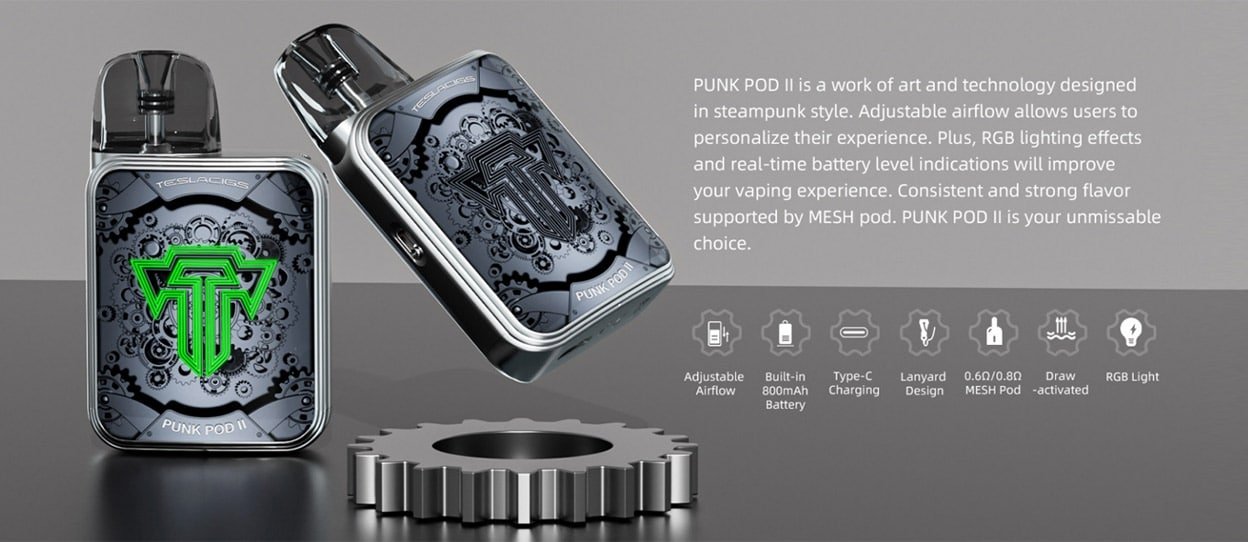 Teslacigs-Punk-Pod-II-Pod-Kit-Promo-2jpg - Element Vapor Australia