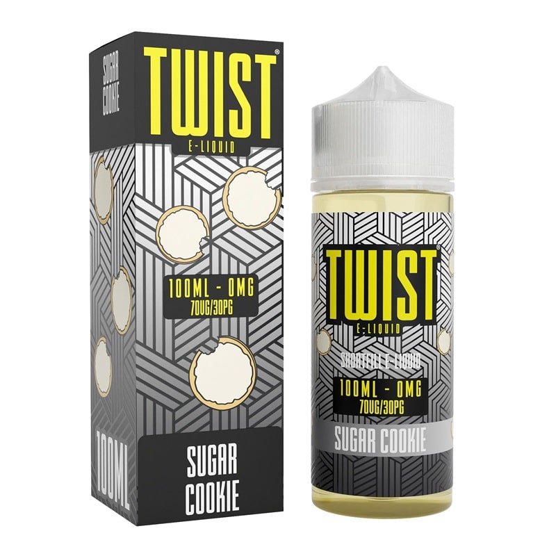 Twist-E-liquid-100ml-Shortfill-Sugar-Cookiejpeg - Element Vapor Australia