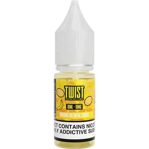 Twist-Nic-Salts-10ml-Banana-Oatmeal-Cookiewebp - Element Vapor Australia