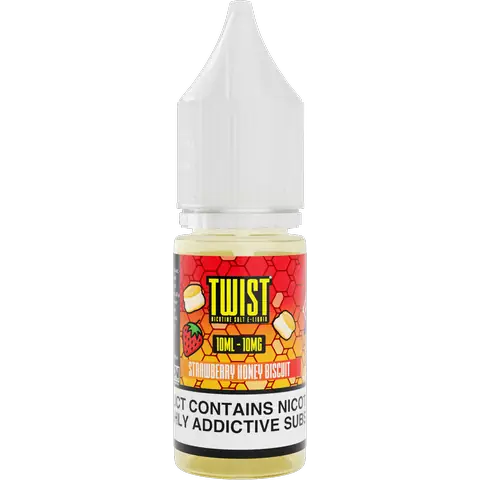 Twist-Nic-Salts-10ml-Strawberry-Honey-Biscuitwebp - Element Vapor Australia