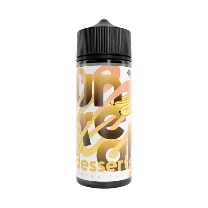 Unreal-Desserts-E-liquid-Banana-Toffeejpg - Element Vapor Australia