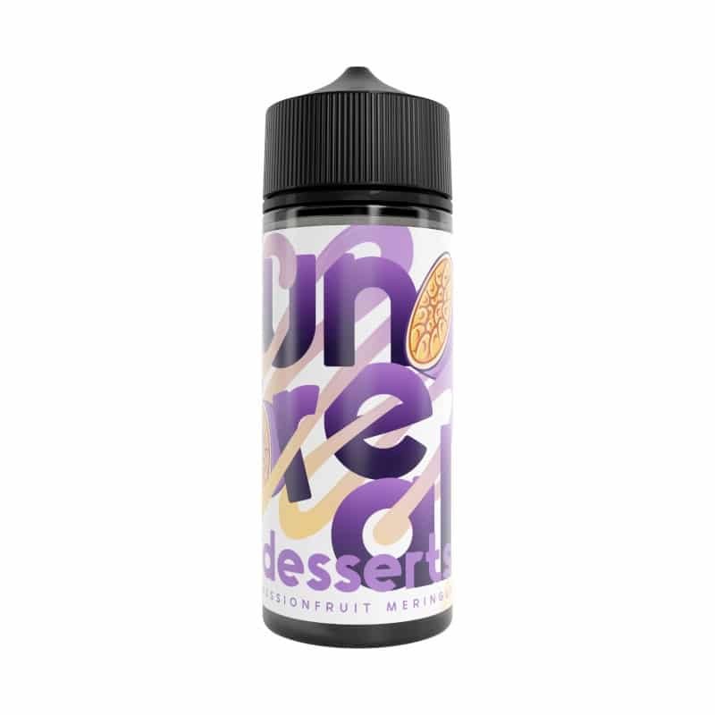 Unreal-Desserts-E-liquid-Passionfruit-Meringuejpg - Element Vapor Australia