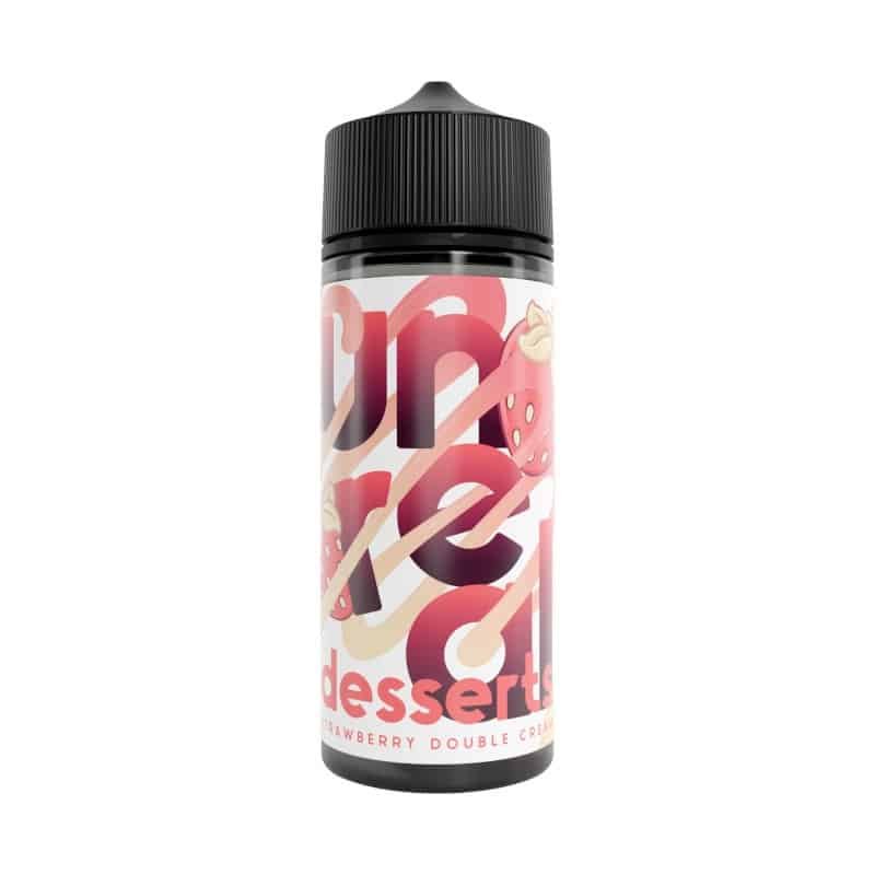 Unreal-Desserts-E-liquid-Strawberry-Double-Creamjpg - Element Vapor Australia