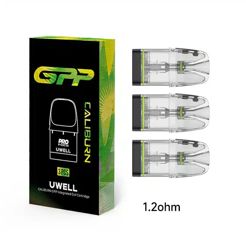 Uwell-Caliburn-GPP-Replacement-Pods-12-ohmwebp - Element Vapor Australia