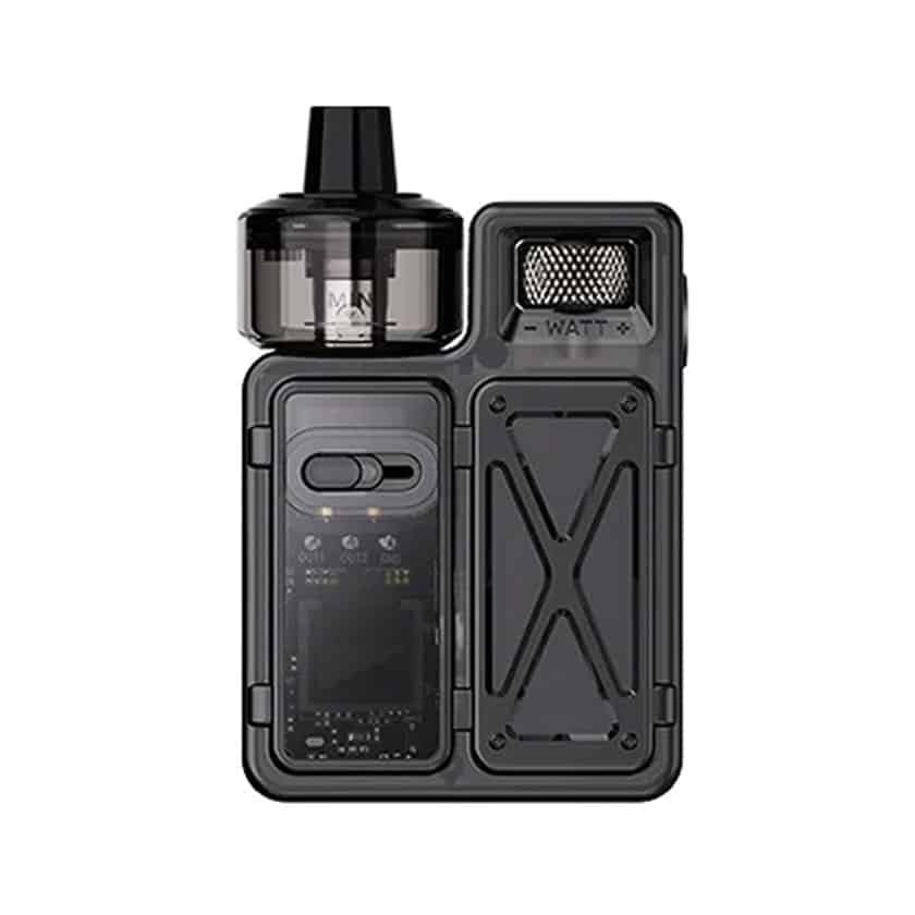 Uwell-Crown-M-Pod-Mod-Kit-Blackjpg - Element Vapor Australia