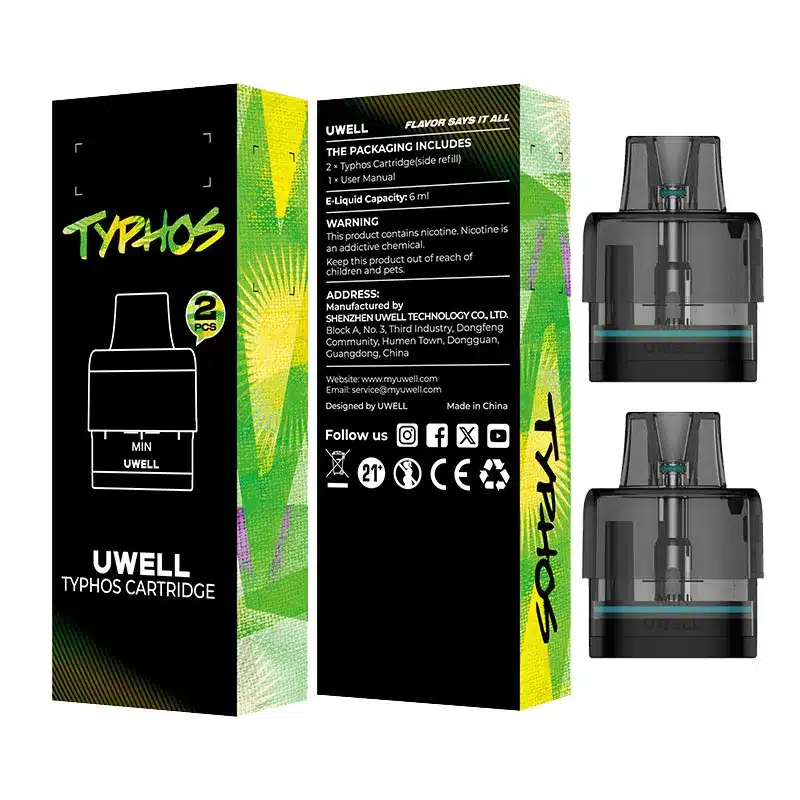 Uwell-Typhos-Replacement-Podswebp - Element Vapor Australia