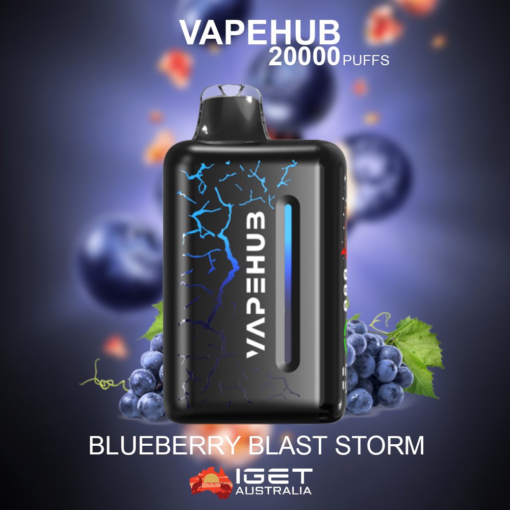 VAPEHUB-BLUEBERRY-BLAST-STORMjpg - Element Vapor Australia