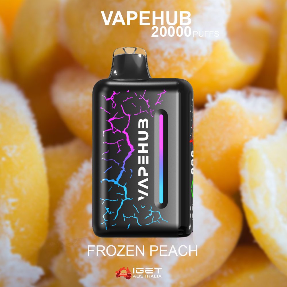 VAPEHUB-FROZEN-PEACHjpg - Element Vapor Australia