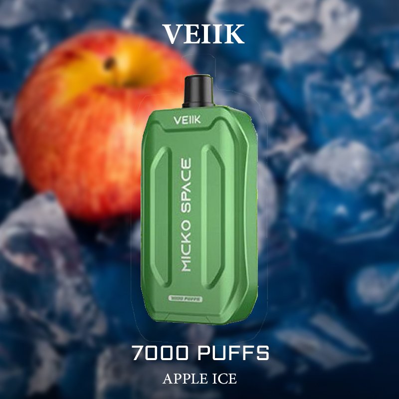 VEIIK-APPLE-ICE-7000-PUFFSjpg - Element Vapor Australia