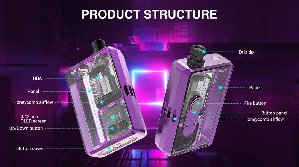 Vandy-Vape-Pulse-AIO-V2-80W-Kit-Structurejpg - Element Vapor Australia