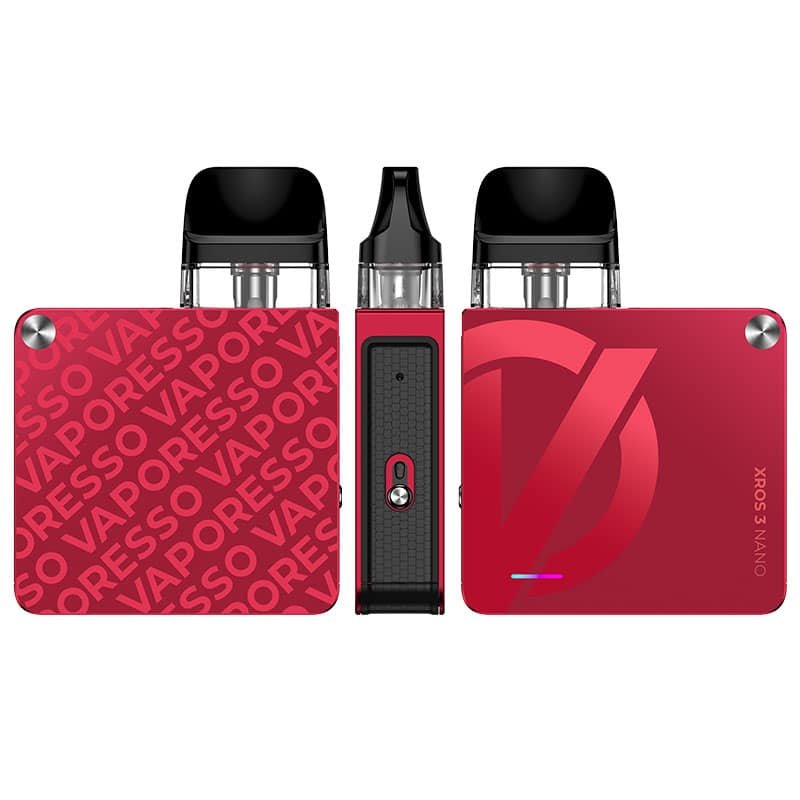 Vaporesso-XROS-3-Nano-Pod-Kit-Magenta-Redjpg - Element Vapor Australia