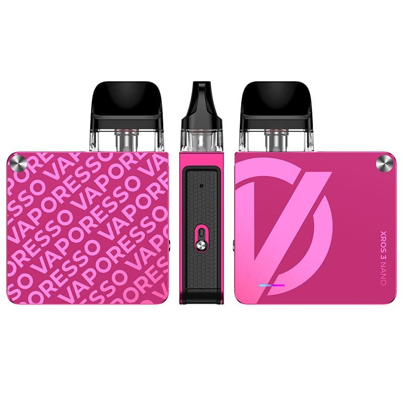 Vaporesso-XROS-3-Nano-Pod-Kit-Rose-Pinkjpg - Element Vapor Australia
