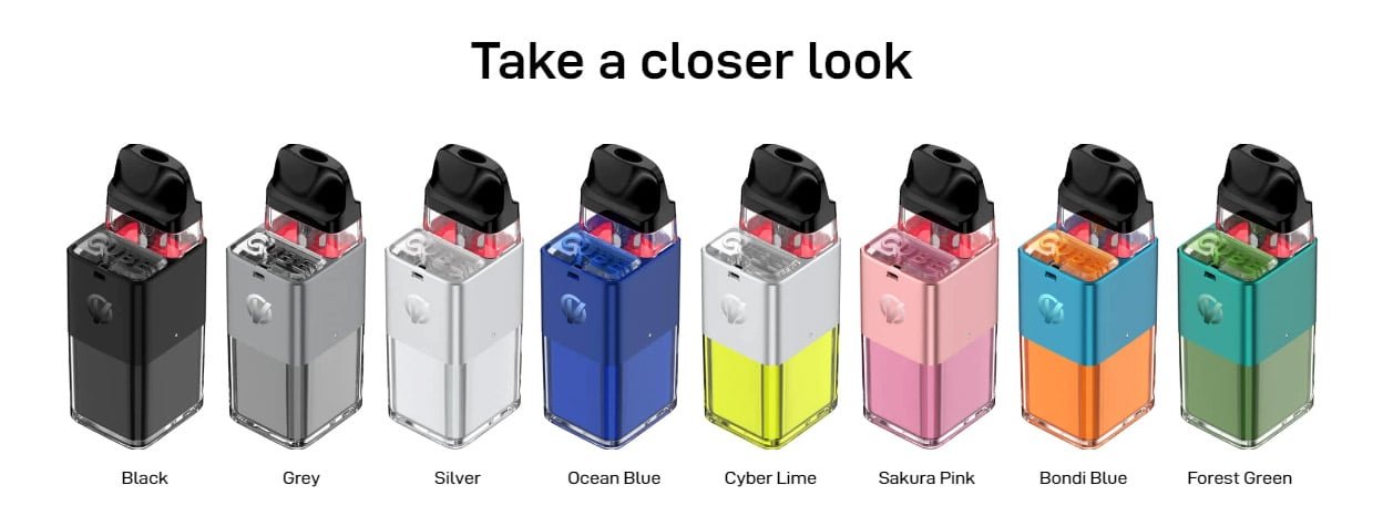 Vaporesso-XROS-CUBE-Pod-Kit-Coloursjpg - Element Vapor Australia