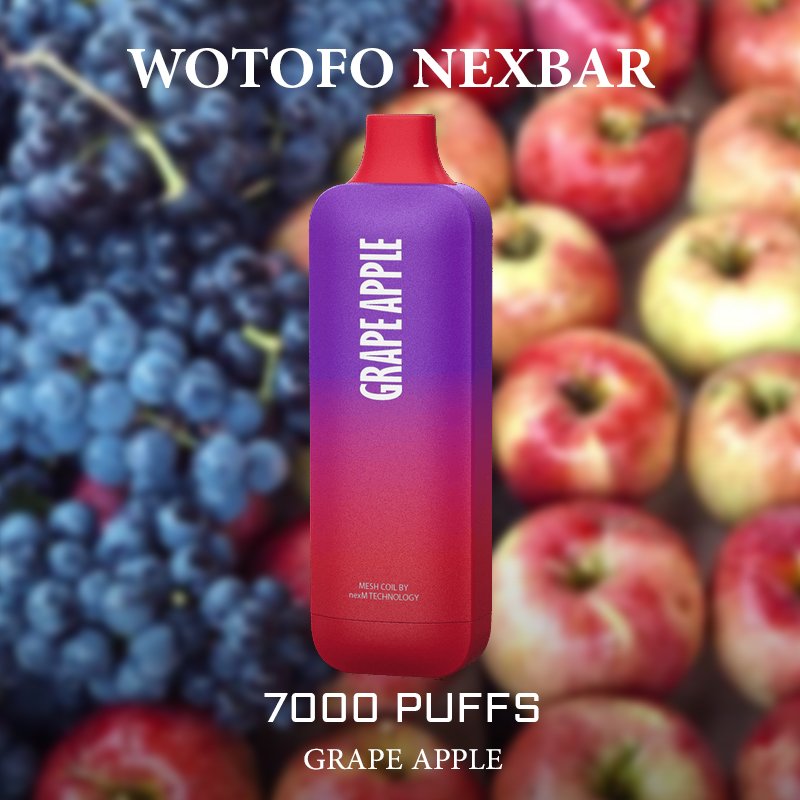 WOTOFO-NEXBAR-GRAPE-APPLE-7000-PUFFSjpg - Element Vapor Australia