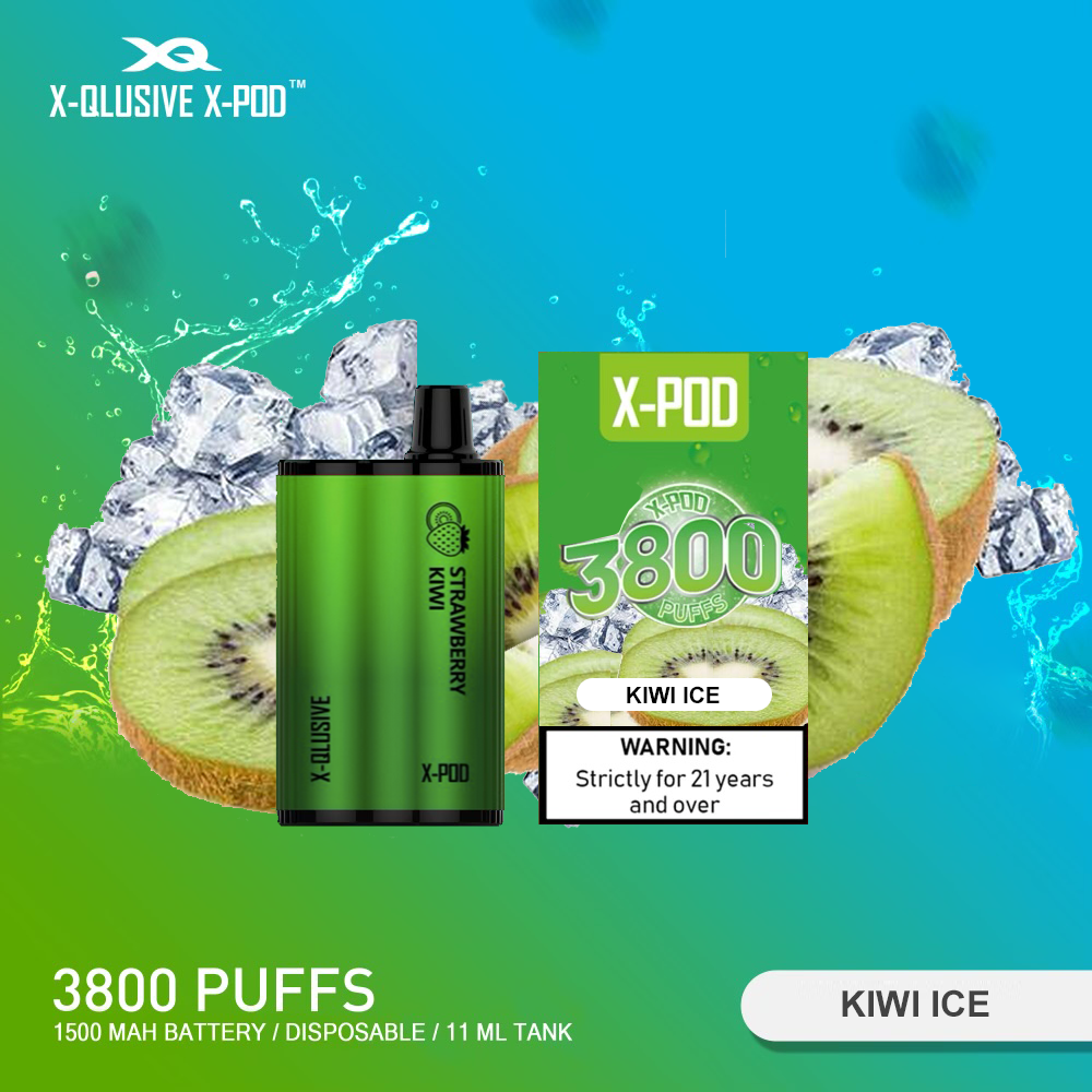 X-QLUSIVE-X-POD-KIWI-ICE-1png - Element Vapor Australia