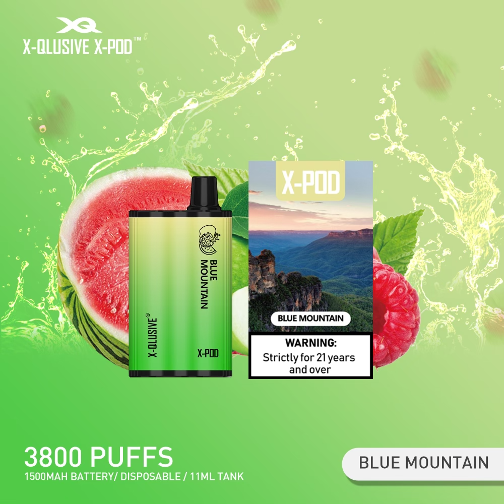 XPOD-XQLUSIVE-BLUE-MOUNTAINpng - Element Vapor Australia
