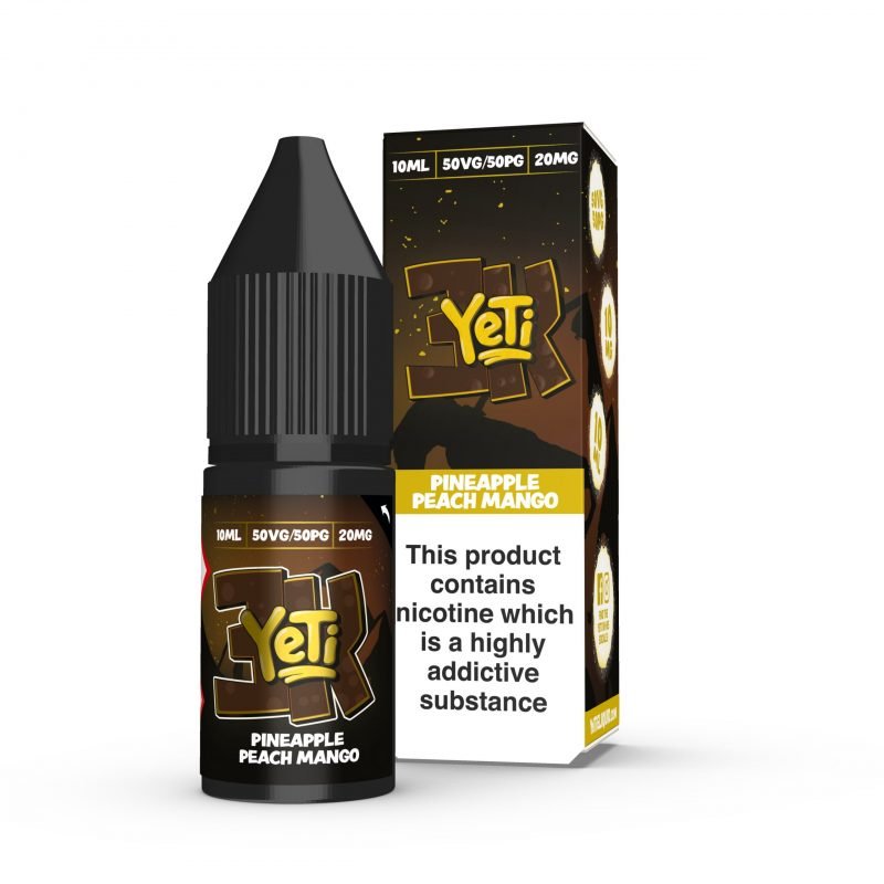 Yeti-3K-Bar-Salt-10ml-Pineapple-Peach-Mango-scaled-e1679062735433jpg - Element Vapor Australia