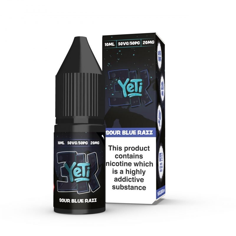 Yeti-3K-Bar-Salt-10ml-Sour-Blue-Razz-scaled-e1679062745934jpg - Element Vapor Australia
