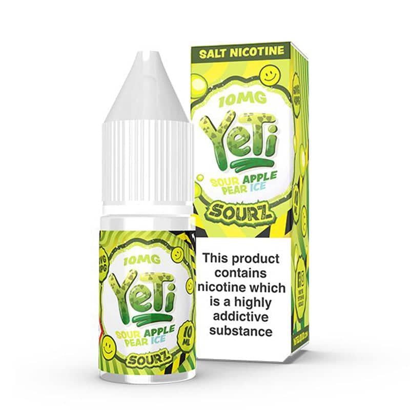 Yeti-Sourz-Nic-Salts-10ml-Apple-Pear-Icejpg - Element Vapor Australia